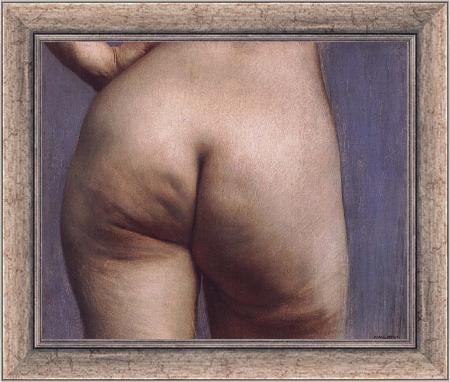 framed  Felix Vallotton Study of Buttocks, Ta3071-1